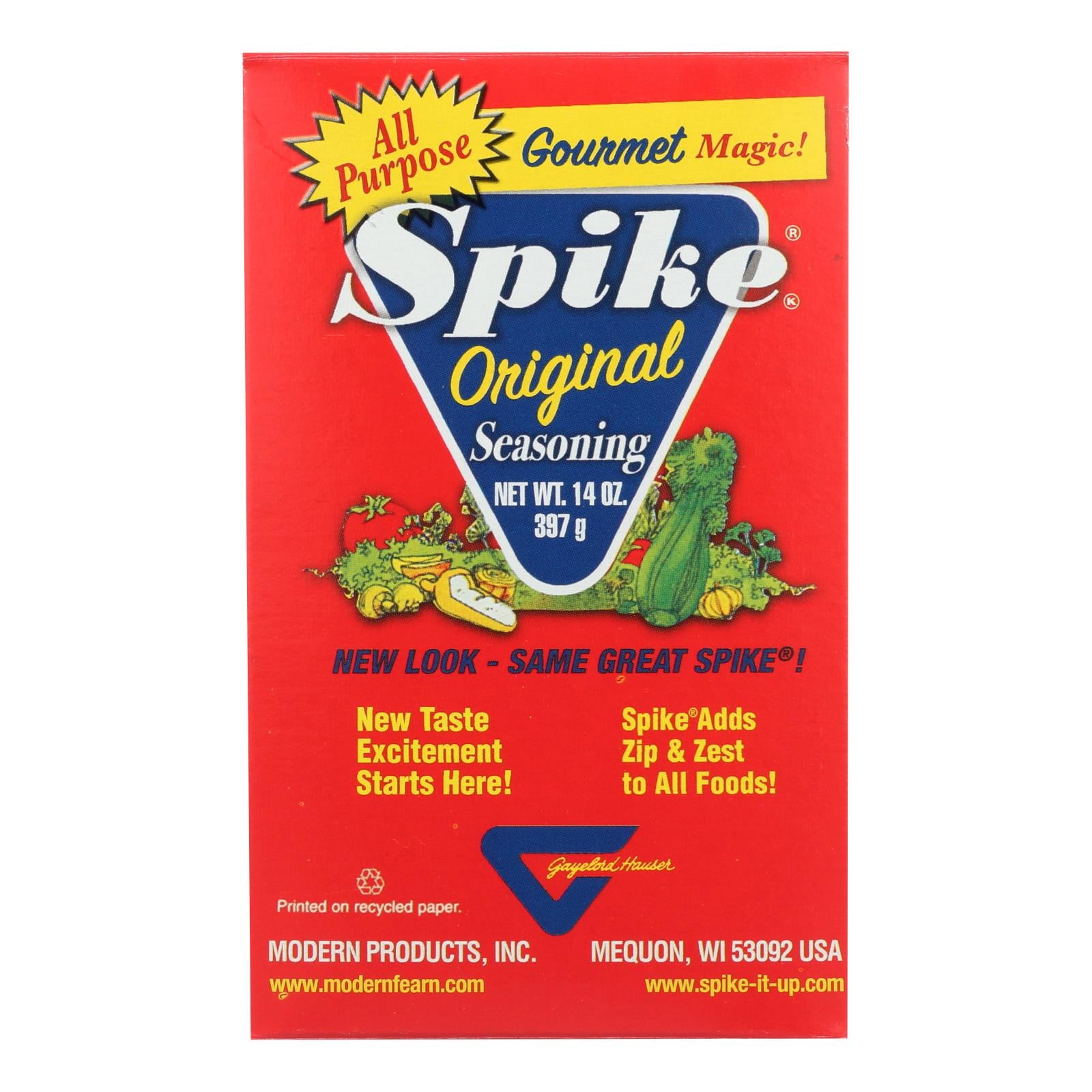 Modern Products, Modern Products Spike Gourmet Natural Seasoning - Original Magic - Box - 14 oz