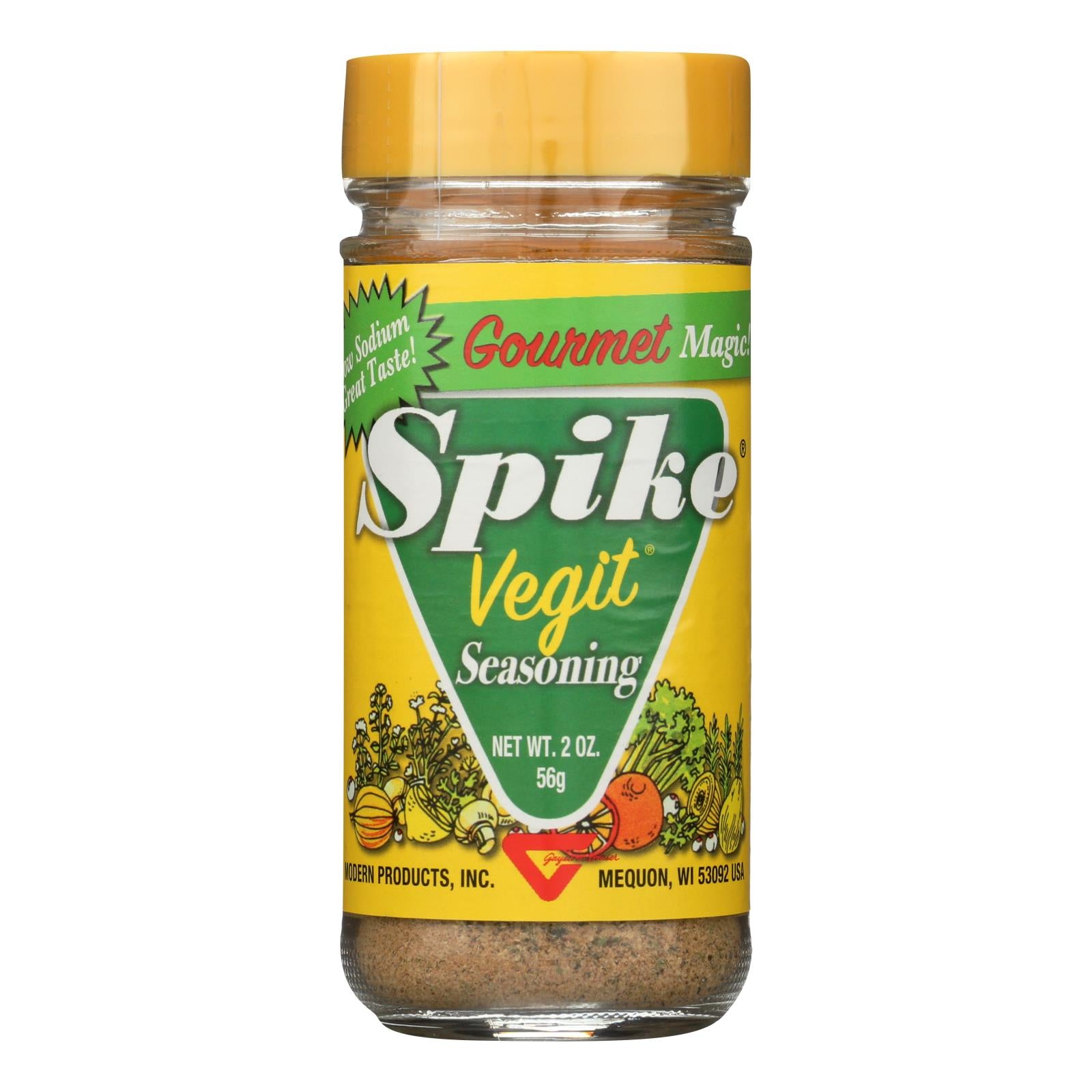 Modern Products, Modern Products Spike Gourmet Natural Seasoning - Vegit Magic - 2 oz - Case of 6 (Pack of 6)