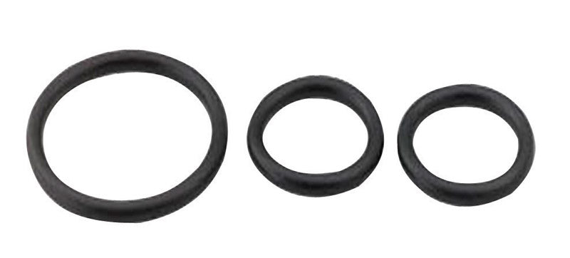 MOEN INCORPORATED, Moen 1/2 in. D X 1/2 in. D Silicone O-Ring Kit 3 pk