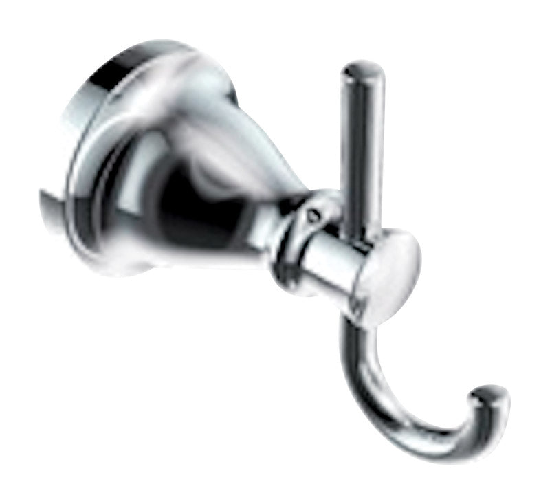 MOEN INC, Moen Hilliard 2 in. W X 2.34 in. L Chrome Robe Hook