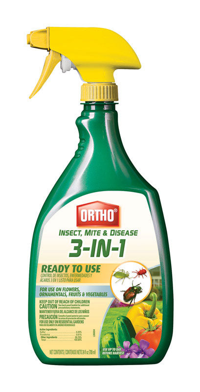 THE SCOTTS MIRACLE-GRO COMPANY, Ortho Insect, Disease & Mite Control Liquid 24 oz