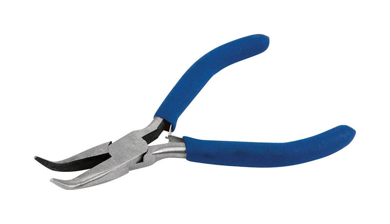 WILMAR CORPORATION, Performance Tool Mechanics Products 4-1/2 in. Carbon Steel Mini Bent Nose Pliers (Pack of 6).