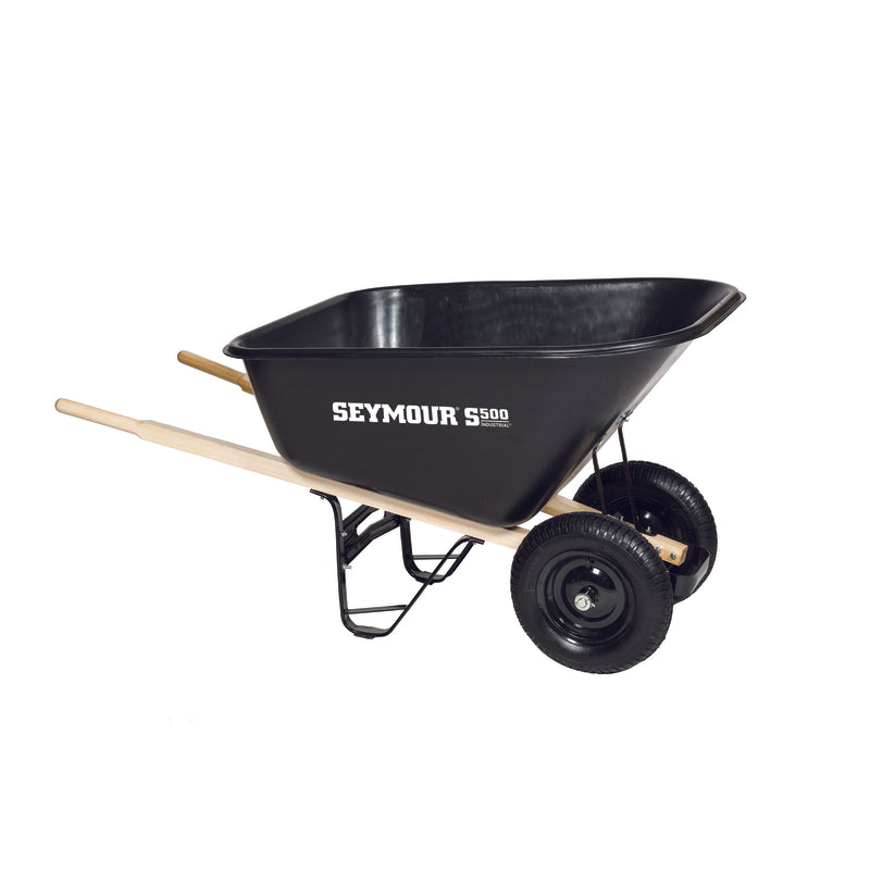 SEYMOUR MFG CO INC, Seymour S500 Industrial Poly Wheelbarrow 10 ft